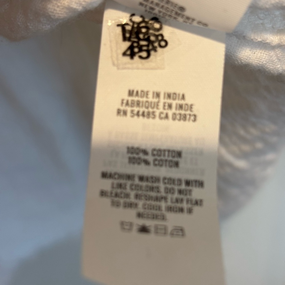 Aerie White Textured Shirt - Picture 7 of 7